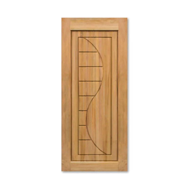 DESIGNCRAFT DOOR SOLID ASHVILLE WOOD MAHOGANY SOLID CNC